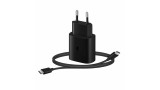 Incarcator Samsung 15w Pd Usb-c + Usb-c 1m Black