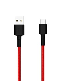 Cablu Xiaomi Braided Usb/type-c 100cm Red 