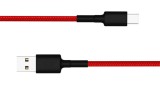 Cablu Xiaomi Braided Usb/type-c 100cm Red