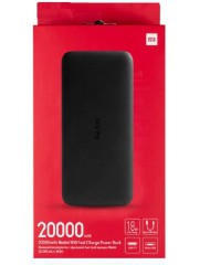 Acumulator Extern Xiaomi Redmi 20000 Mah Fast Charge Black