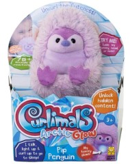 Plus Curlimals Artic Glow Pip Penguin (3728)