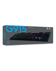 Tastatura Logitech G915 Lightspeed Wireless Rgb Gl Clicky Carbon