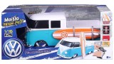  Masina Cu Telecomanda Maisto R/C Vw Pick-up & Surf Board 1:16 (140063)