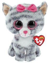 Plus Ty Beanie Boos Kiki The Grey Cat 15cm (ty37190)