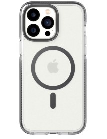 Husa Tech21 Iphone 14 Pro Evo Crystal Magsafe Clear/graphite Black 