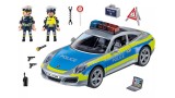  Playmobil Porsche 911 Carrera 4s Police White (70066))