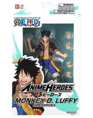 Bandai Anime Heroes One Piece Monkey D Luffy Dressrosa