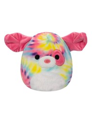 Plus Squishmallows Flip A Mallow P17 Laura The Pink Tabby Cat/sheena The Tie Dye Swirl Dog 13cm