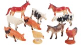 Animalut Set Bull Farm Animals (10 Pcs) (63637)