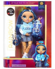 Papusa Mga Rainbow High Junior High Skyler Bradshaw Blue Fashion 23cm (580010euc)