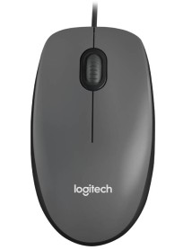Mouse Logitech M100 Black Usb 