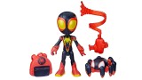 Figurina Joc Marvel Spidey And His Amazing Friends Web Spinners Miles Morales Spider Man F7257