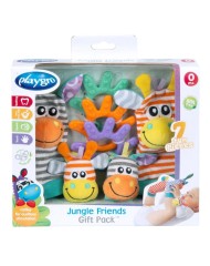 Playgro Wrist Rattle And Foot Fingers Jungle Friends (10188405)