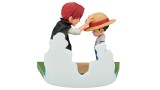 Figurina Statueta Banpresto Wcf Log Stories One Piece Monkey.D.luffy Shanks 7cm