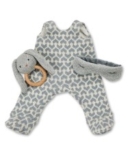 Set Smallstuff Doll Clothing Jumpsuit & Sleeping Mask And Rattle