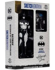 Mcfarlane DC Multiverse Gold Label Collection Batman By Todd Sketch Edition 18cm