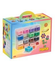 Hama Beads Large Storage Box & MIDI Beads & 16 Compartments