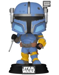 Pop Star Wars The Mandalorian Paz Vizsla 666 Bobble Head 9cm