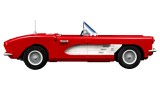 Joc Lego Icons Chevrolet Corvette 1961 (10321)