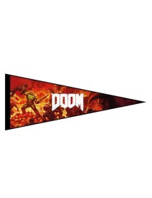 Fanattik Felt Pennant Wallscrolls Doom 
