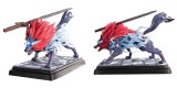 Figurina Statueta First4figures Okami Oki Wolf Form Resin 35cm