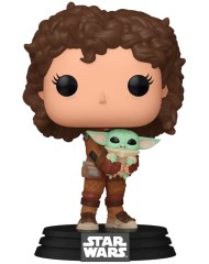 Pop Star Wars The Mandalorian Peli Motto With Grogu 665 9cm