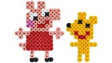  Hama Maxi Beads Peppa Pig & Pin Plate In Bucket (8750)