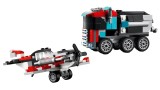 Joc Lego Creator Flatbed Truck With Helicopter (31146)