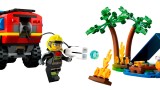 Joc Lego City 4x4 Fire Truck With Rescue Boat (60412)