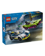 Lego City Police Car And Muscle Car Chase (60415)
