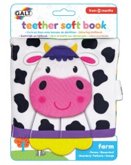Plus Galt Teether Soft Book Farm (31005228)