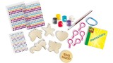  Ses Creative Diamond Painting Wooden Keychains (s14702)