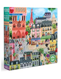 Puzzle Eeboo Paris In A Day 1000pc (epztpd2) 