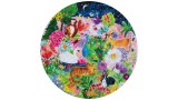  Puzzle Eeboo Round Garden Sanctuary 500pc (epzfgsa)