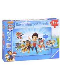 Puzzle Ravensburger Paw Patrol 2x12 (10107586 