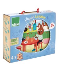 Puzzle Set Vilac House (2643)