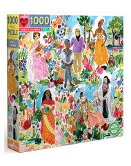 Puzzle Eeboo Poets Garden1000pc (epztpot)