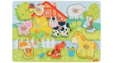  Puzzle Goki Farm Animals Lift-out (57392)