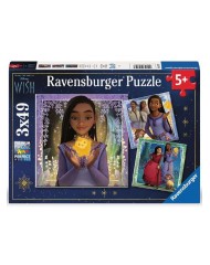 Puzzle Ravensburger Disney Wish 3x49p (10105702)