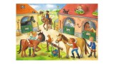  Puzzle Ravensburger Happy Days At The Stables 2x12pc (05178)