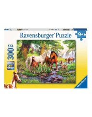 Puzzle Ravensburger Horses By The Stream 300pc (12904)