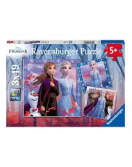 Puzzle Ravensburger Frozen 2 The Journey Starts 3x49pc (05011)