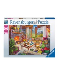 Puzzle Ravensburger Cozy Cabin 1000pc (10217495)