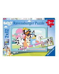Puzzle Ravensburger Bluey 2x12pc (10105693)