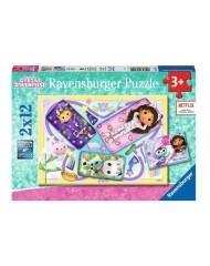 Puzzle Ravensburger Gabby's Dollhouse 2x12pc (10105709)
