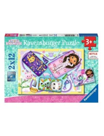 Puzzle Ravensburger Gabbys Dollhouse 2x12pc (10105709) 