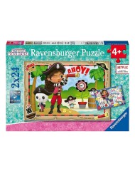 Puzzle Ravensburger Gabbys Dollhouse 2x24pc (10105710)