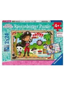 Puzzle Ravensburger Gabbys Dollhouse 2x24pc (10105710) 