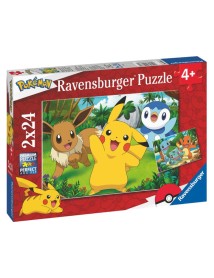 Puzzle Ravensburger Pokemon 2x24pc (10105668) 
