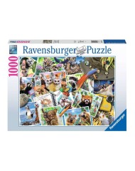 Puzzle Ravensburger Travellers Animal Journal 1000pc (10217322)